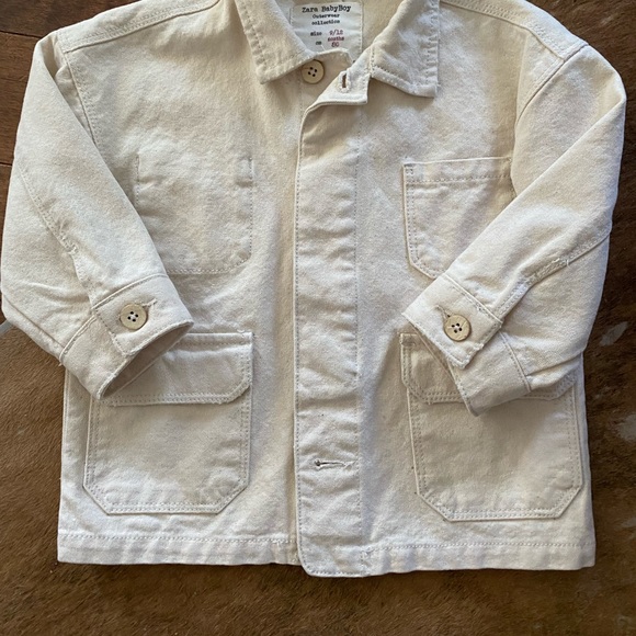 Zara | Baby Boy Cotton Canvas Jacket - Picture 12 of 13